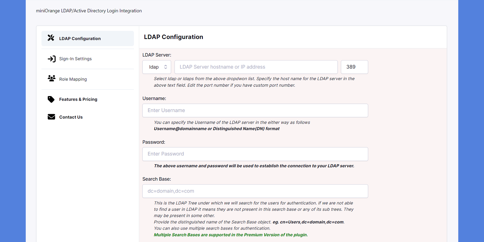 LDAP Configuration(1)