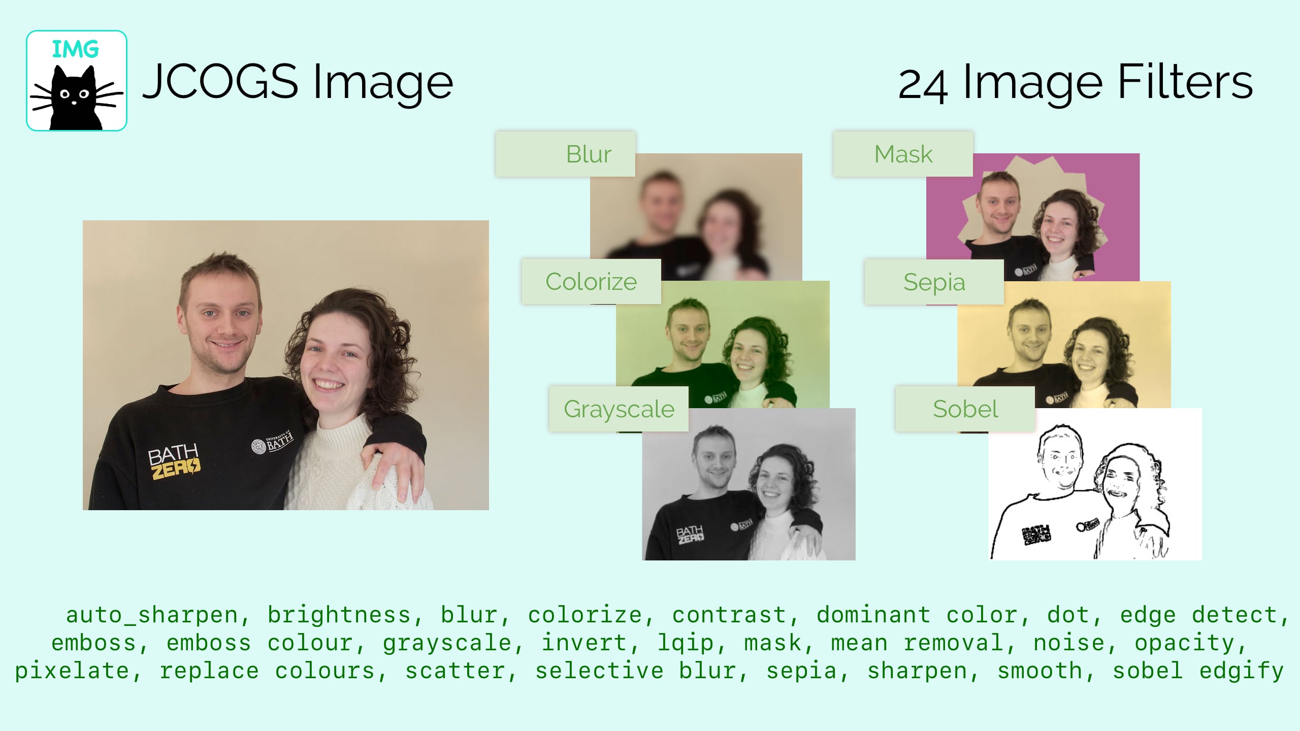 24 Image Filters