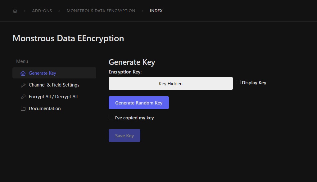 Module Key Generation
